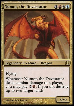 Numot, the Devastator (MTG Commander)