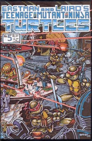 Anything Goes #5 Comics Journal 1986 Series Teenage Mutant Ninja Turtles 9.4 NM