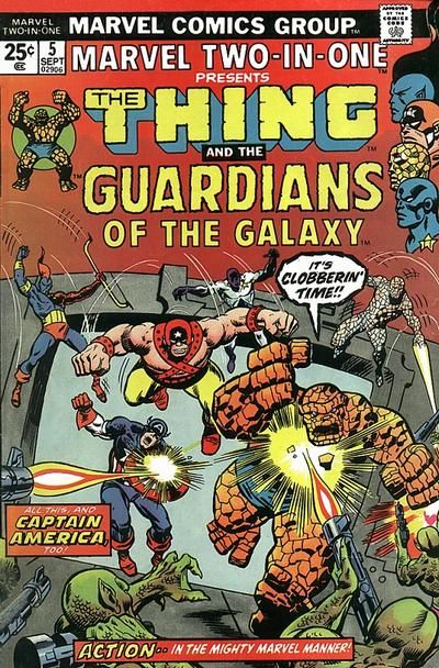Marvel Two-In-One #5 Comic