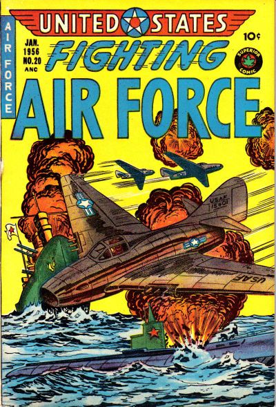 U.S. Fighting Air Force #20 Comic