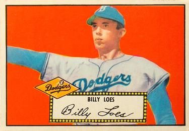 Billy Loes 1952 Topps #20 Sports Card