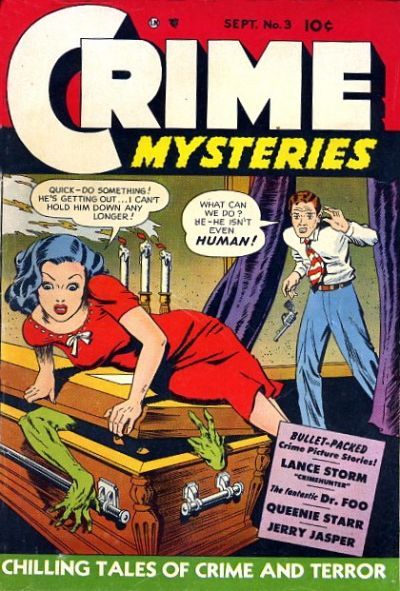 Crime Mysteries #3 Comic