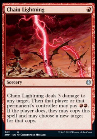 Chain Lightning (Jumpstart) Trading Card