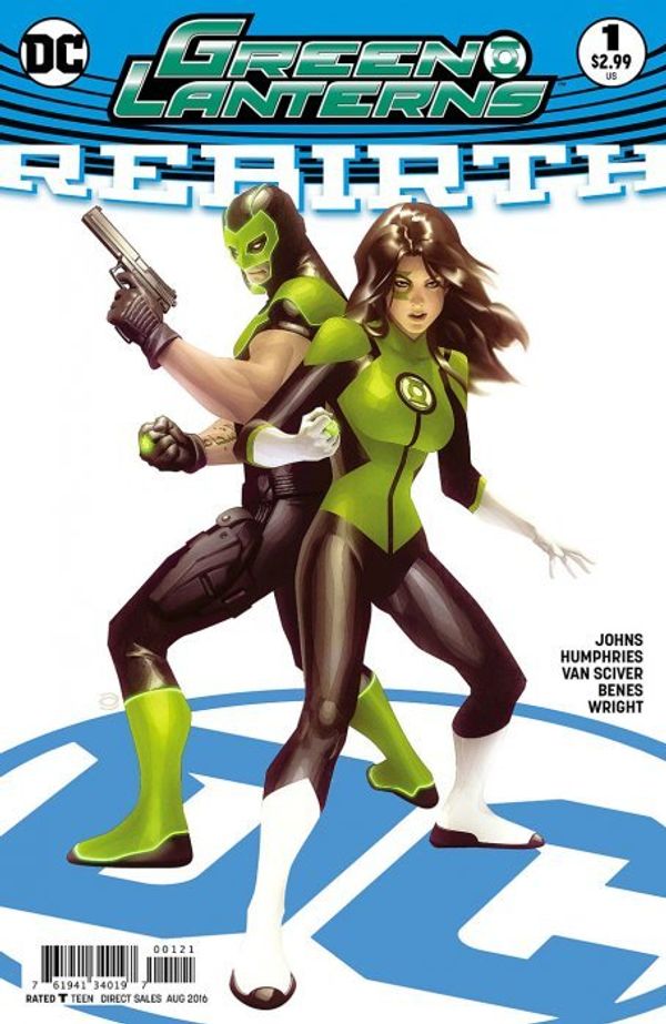 Green Lanterns: Rebirth #1 (Variant Cover)