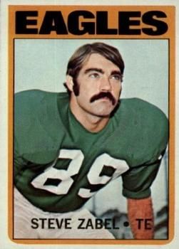 1975 TOPPS STEVE ZABEL . PHILADELPHIA EAGLES #28