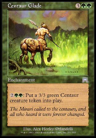 Centaur Glade (Onslaught) Trading Card