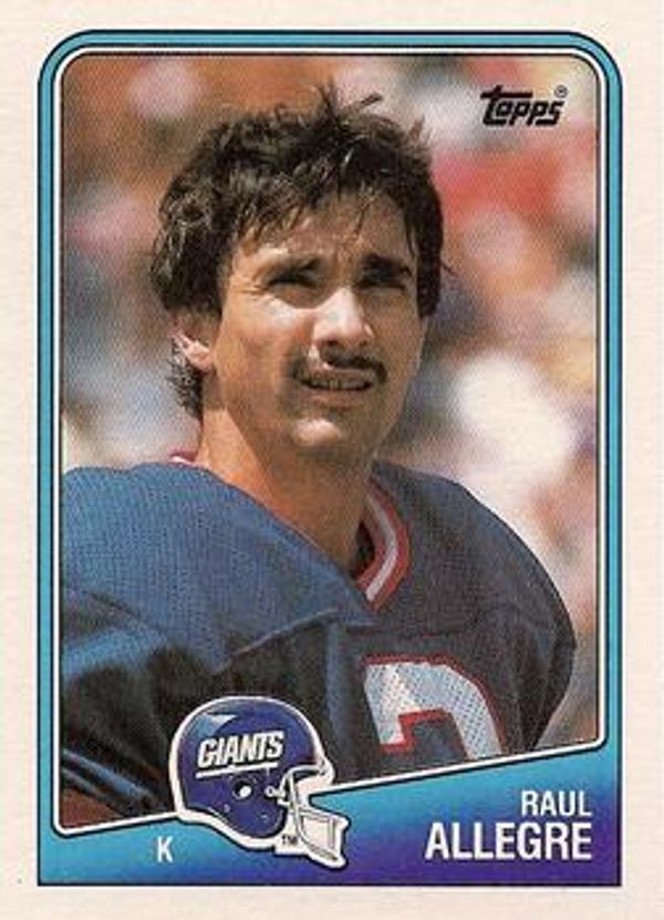 Raul Allegre 1988 Topps #278