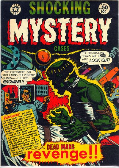 Shocking Mystery Cases #50 Comic