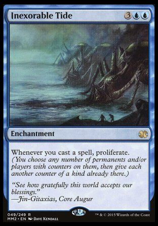 Inexorable Tide (Modern Masters 2015) Trading Card