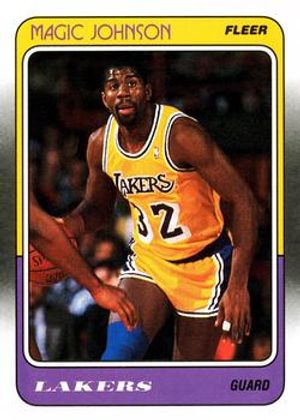Magic Johnson 1988 Fleer #67