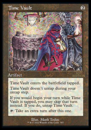 Time Vault (Magic 30th Anniversary Edition - Old Frame) Trading Card