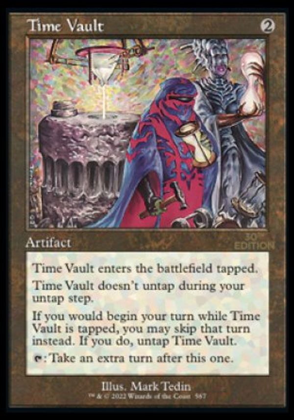 Time Vault (Magic 30th Anniversary Edition - Old Frame)