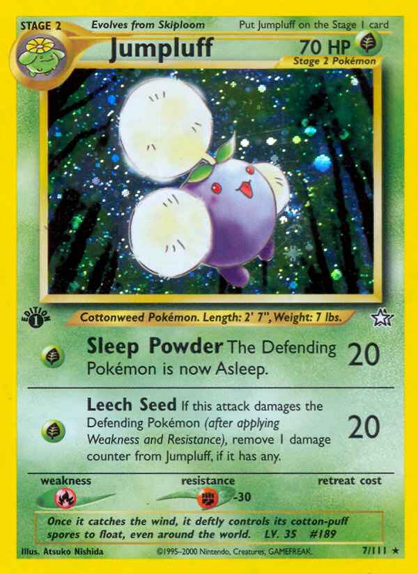 Jumpluff (7/111) - Neo Genesis Pokémon Card