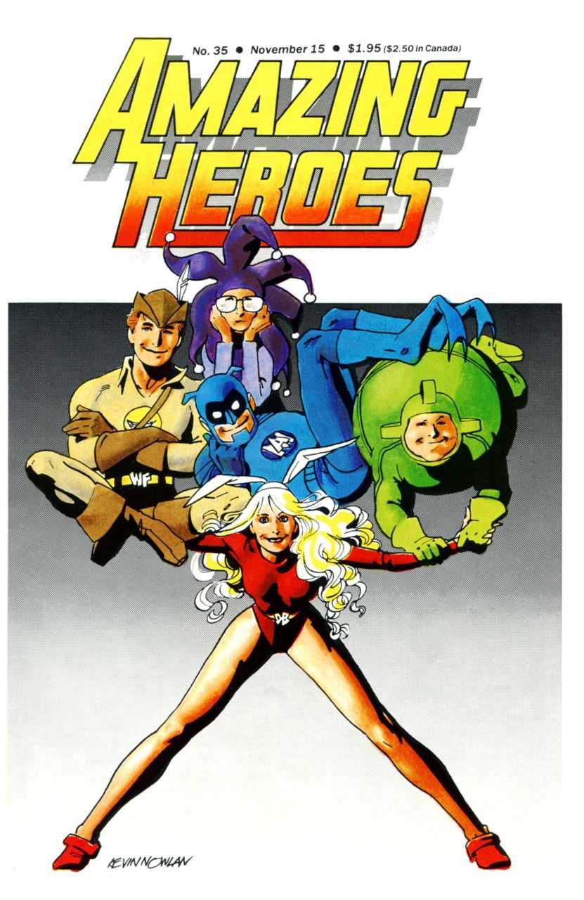 Amazing Heroes #35 Comic