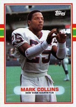 Mark Collins 1989 Topps #171 Sports Card