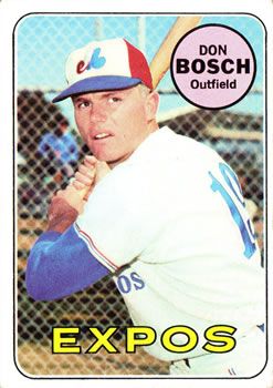 Don Bosch 1969 Topps #578 Sports Card