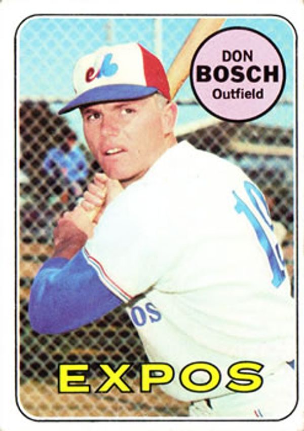 Don Bosch 1969 Topps #578