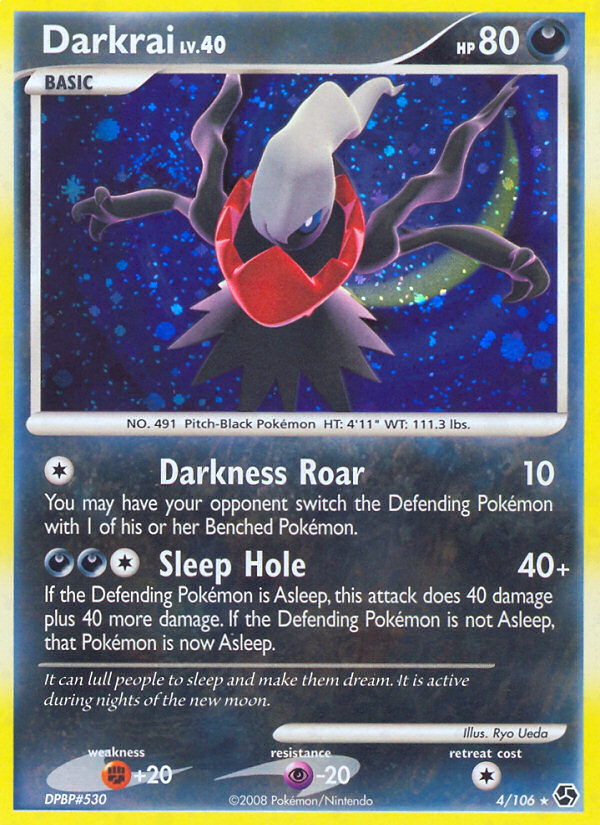 Darkrai (4/106) - Great Encounters Pokémon Card