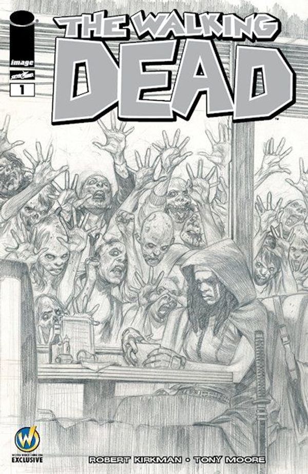 The Walking Dead #1 (Wizard World Ft. Lauderdale 2015 Sketch)