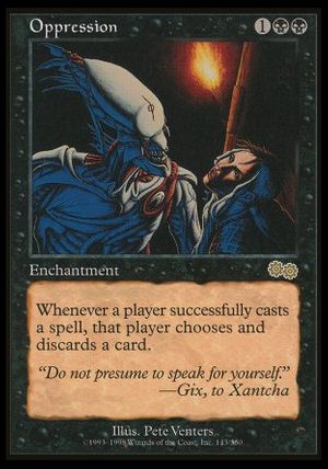 Oppression (Urza's Saga)