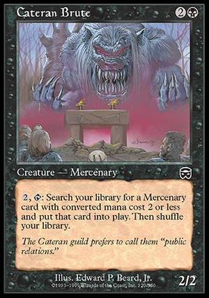 Cateran Brute (Mercadian Masques)