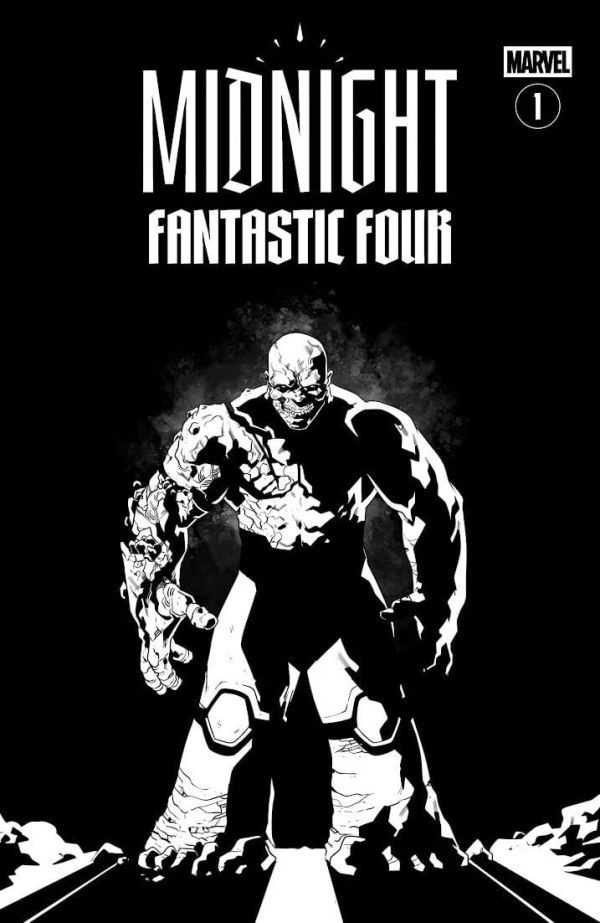 Midnight Fantastic Four #1 (Will Sliney Black & White Variant) Comic