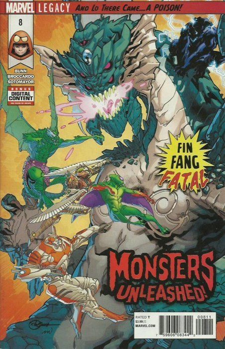Monsters Unleashed #8 Comic