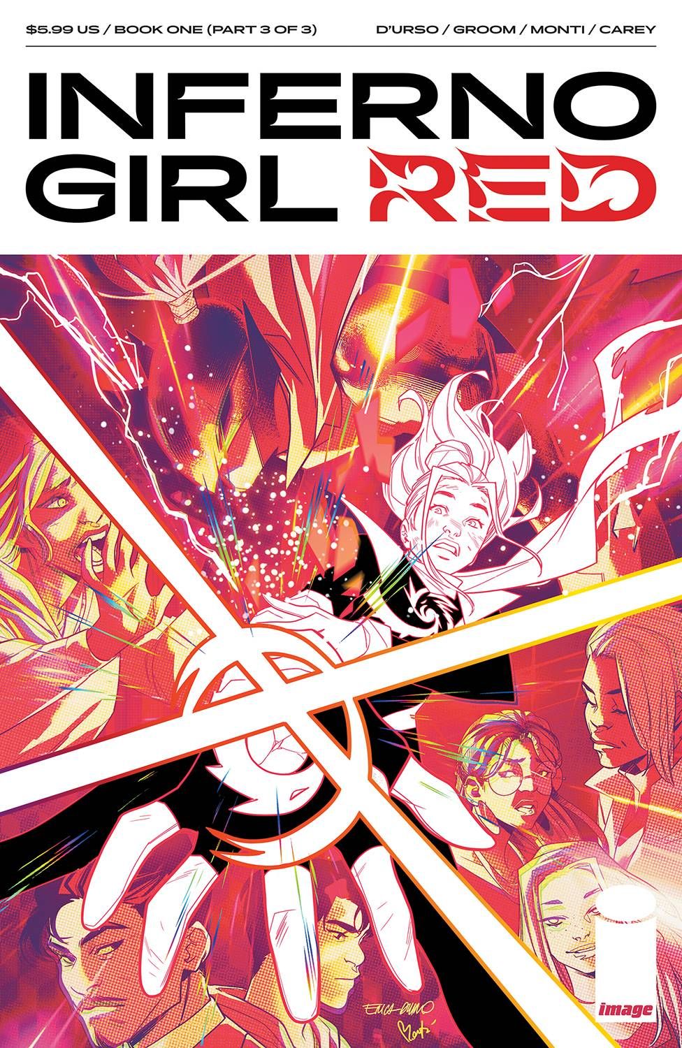 Inferno Girl Red - Book One #3 Comic