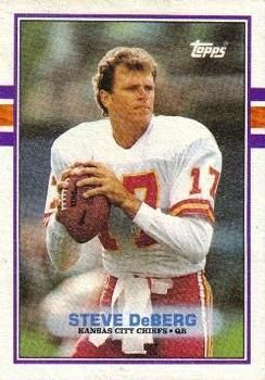 Steve DeBerg 1989 Topps #349 Sports Card