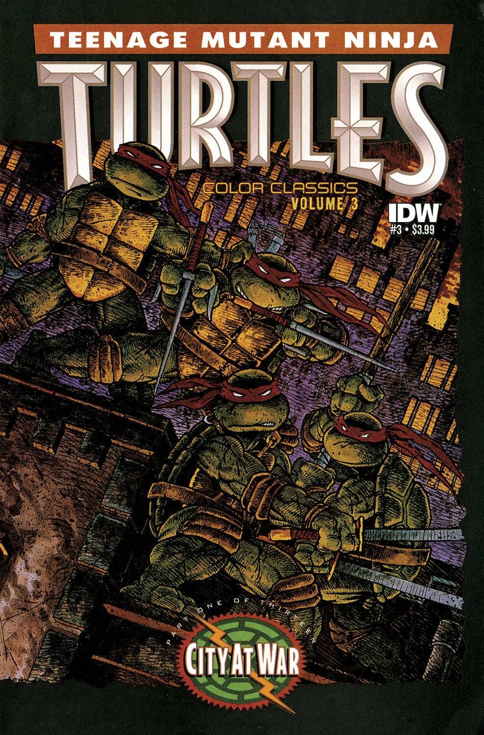 Teenage Mutant Ninja Turtles: Color Classics #3 Comic