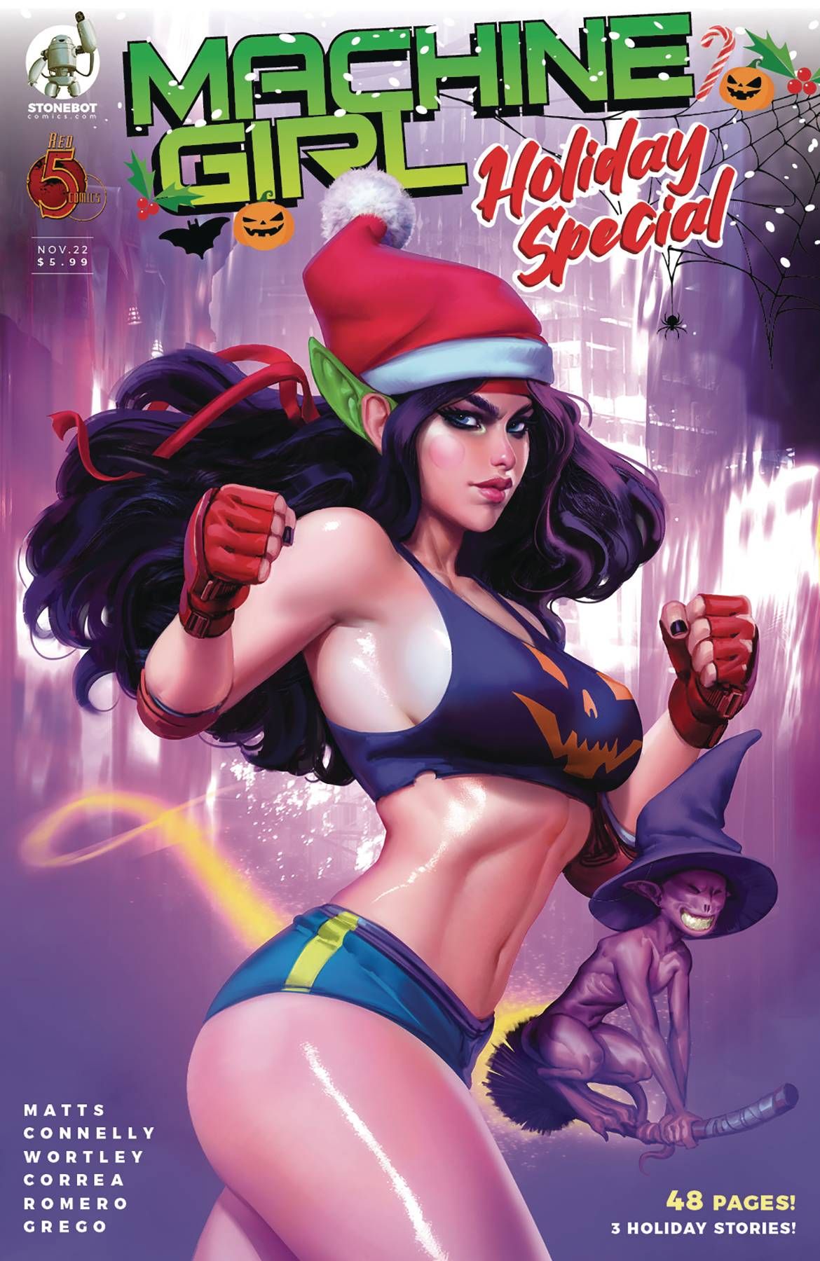 Machine Girl Holiday Special Comic