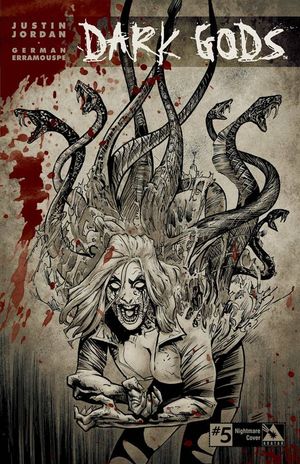 Dark Gods #5 (Nightmare Retailer Order Cover)