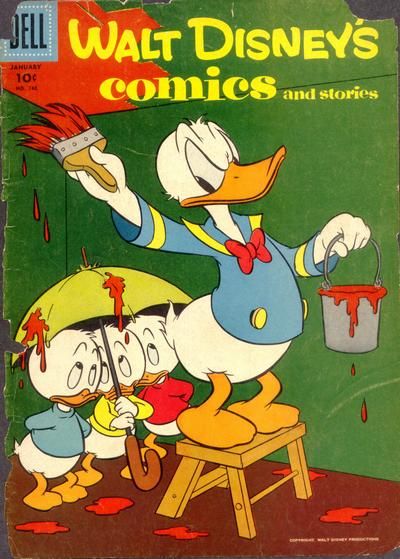 Walt Disney's Comics and Stories #196 Comic