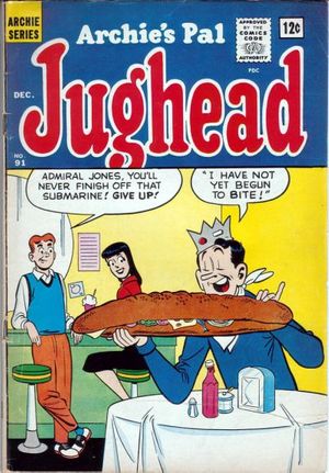Archie's Pal Jughead #91
