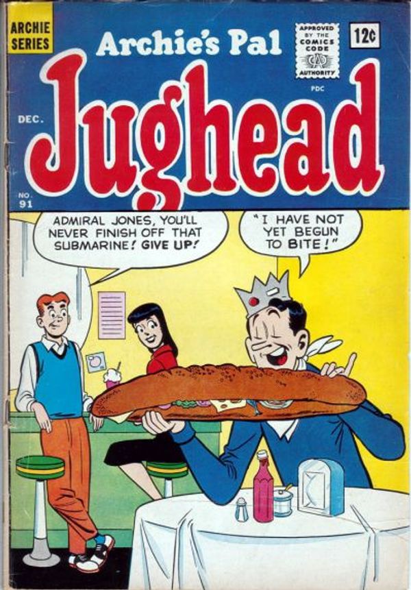 Archie's Pal Jughead #91
