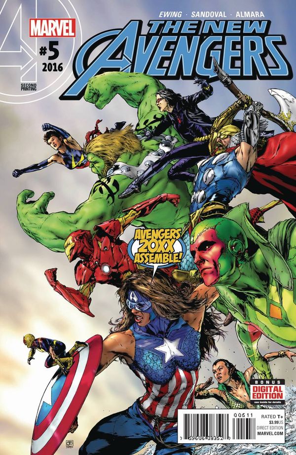 New Avengers  #5 (2nd Printing)