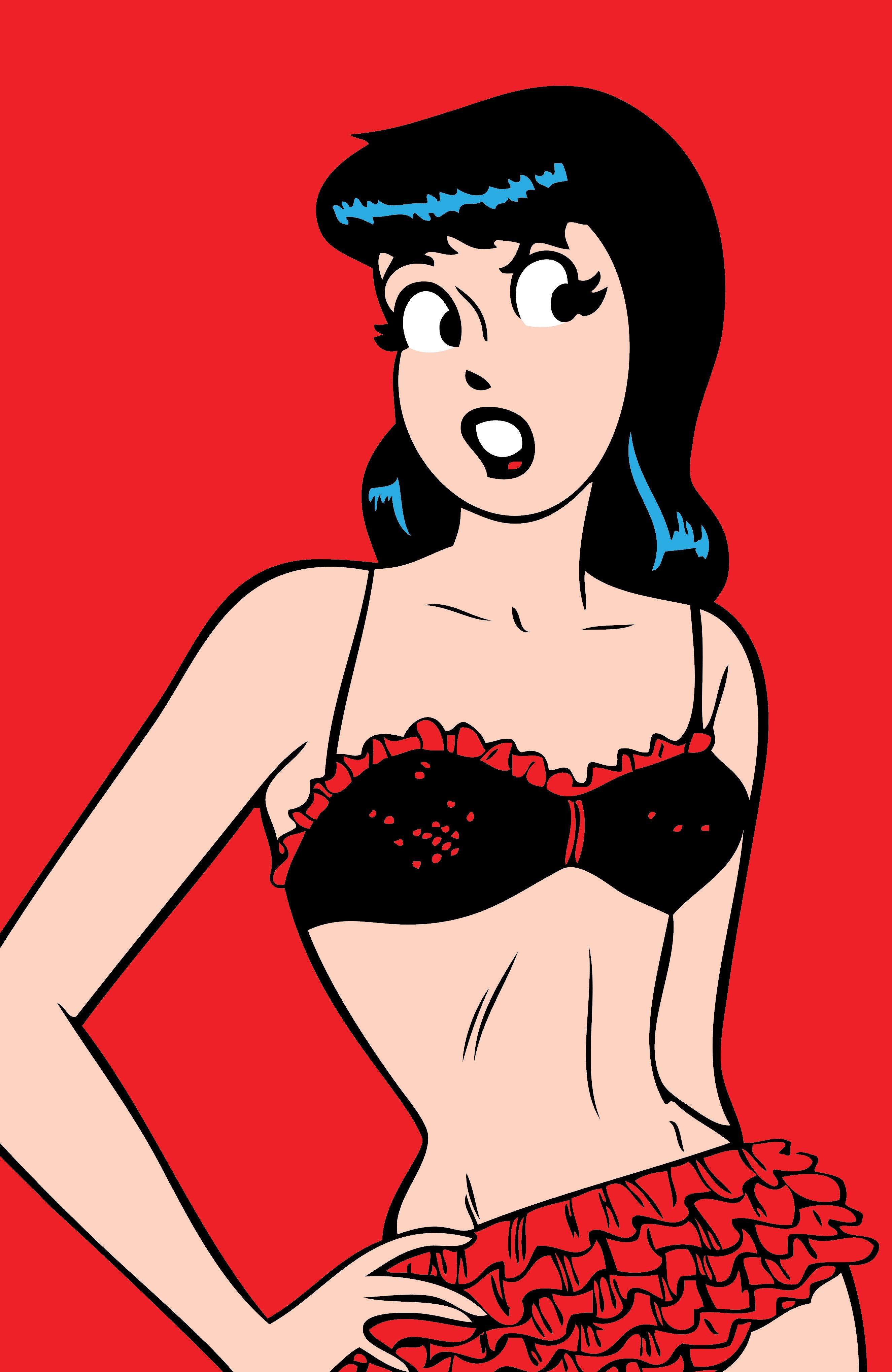 Archie Comics 85th Anniversary Presents Betty & Veronica Swimsuit Special #1 (Cvr F Dan Decarlo Red Foil Veronica Pin Up Var) Comic