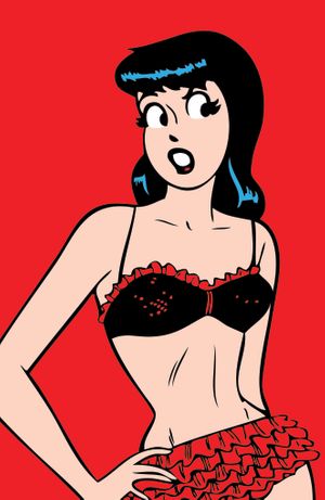 Archie Comics 85th Anniversary Presents Betty & Veronica Swimsuit Special #1 (Cvr F Dan Decarlo Red Foil Veronica Pin Up Var)