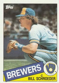 Bill Schroeder autographed Baseball Card (Milwaukee Brewers) 1989 Topps #563