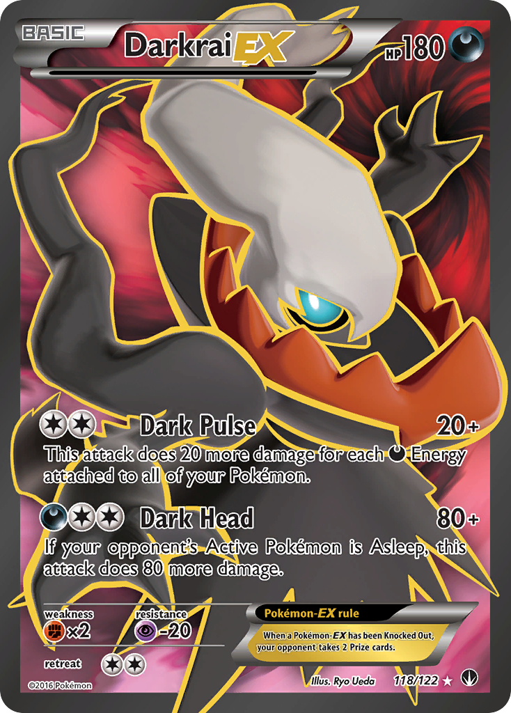 Darkrai EX (118/122) - BREAKpoint Pokémon Card