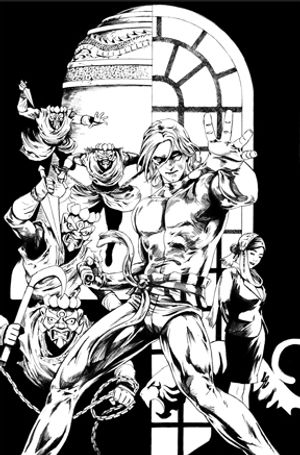 Peter Cannon Thunderbolt #1 (Cvr G Inc 1:10 Jonathan Lau Line Art Virgin Variant)