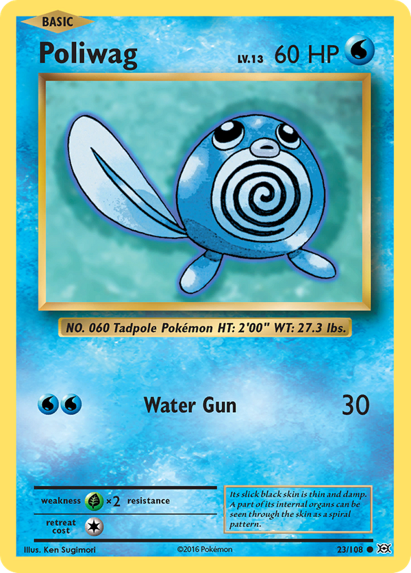 Poliwag (23/108) - Evolutions