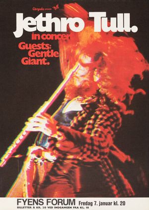Jethro Tull & Gentle Giant Fyens Forum 1972