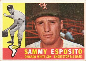 Sammy Esposito 1960 Topps #31 Sports Card