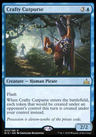 Crafty Cutpurse (Rivals of Ixalan) Trading Card