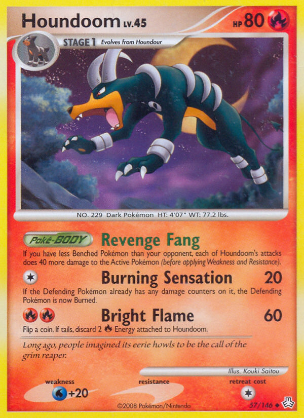 Houndoom (57/146) - Legends Awakened Pokémon Card