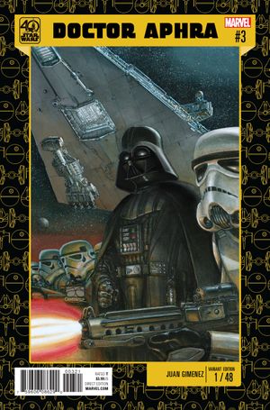 Doctor Aphra #3 (Gimenez Star Wars 40th Anniv Variant)