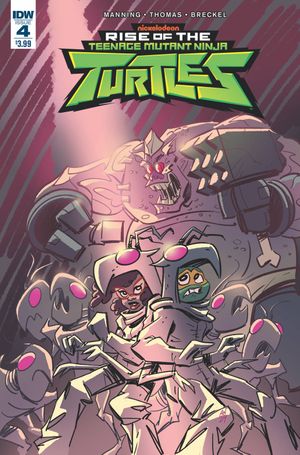 Rise of the Teenage Mutant Ninja Turtles #4