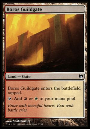 Boros Guildgate (Heroes vs. Monsters)