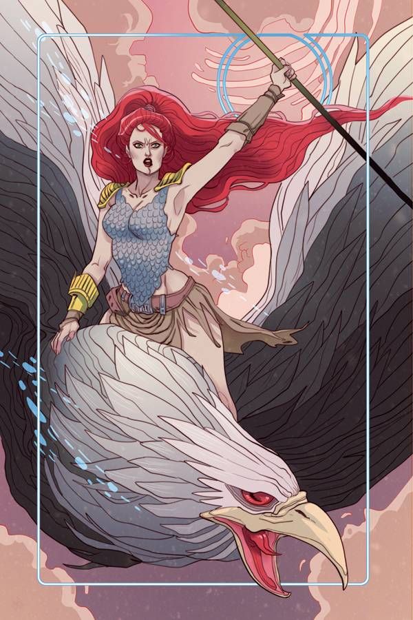 Red Sonja (Volume 3) #6 (Rare Sauvage Virgin Art Cover)